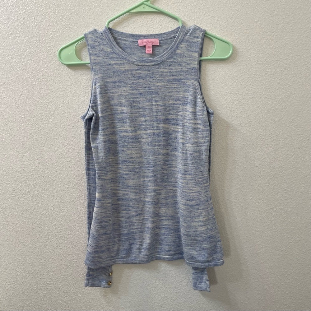 Lilly Pulitzer long sleeve shirt blue xs